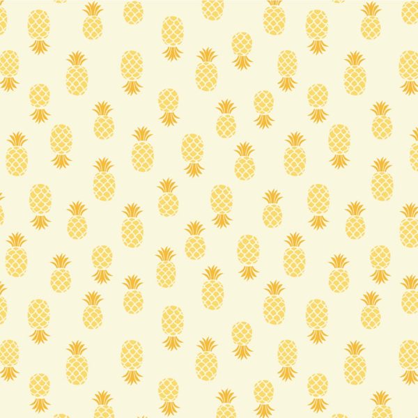 Pineapples Turnover Fabric by the yard on Sale