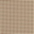 Brown Check Plaid Gingham Fabric by the yard For Sale