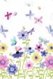 Flutter Border Butterflies Floral Butterfly Fabric by the yard Hot on Sale