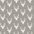 Hello Bear Tiny Buck Forest Mist Deer Reindeer Woodland Fabric by the yard on Sale