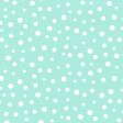 Monotone Dot on Aqua Fabric by the yard Supply