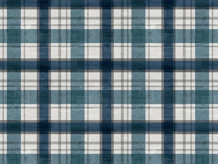 A Day At The Lake Check Plaid Gingham Fabric by the yard Cheap