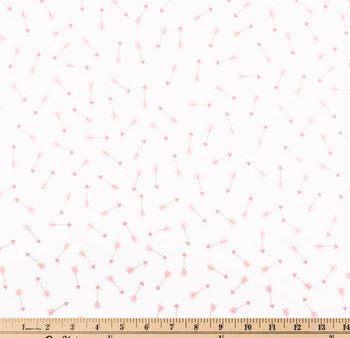 Aztec Light Pink Arrow Geometric Fabric by the yard on Sale