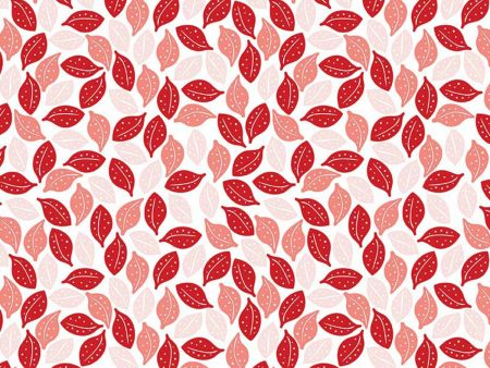 Sweet Prairie by Sedef Imer Coral Leaves Fabric by the yard Discount