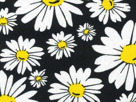 Floral Daisy Flower Amethyst Fabric by the yard Online Hot Sale