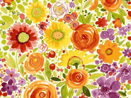 Fresh Picked Floral Daisy Fabric by the yard Online