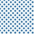 Blue Dots Geometric Fabric by the yard Online now