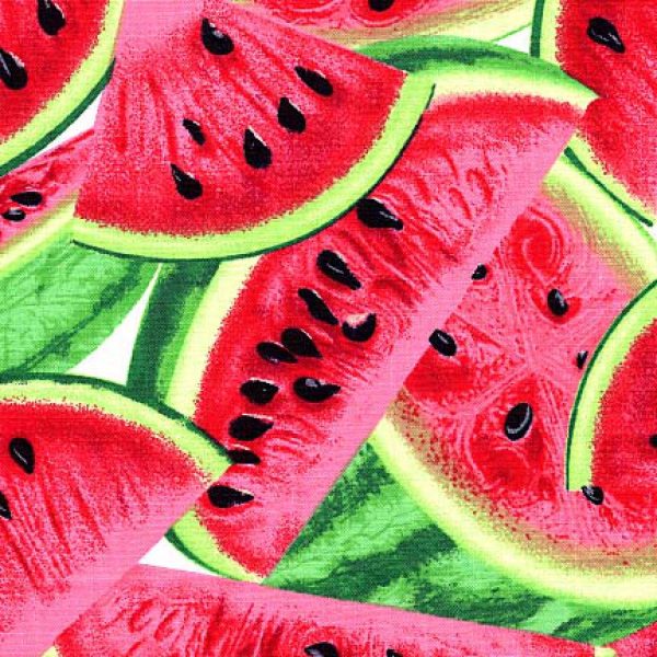 Watermelon Fruit Fabric by the yard Discount