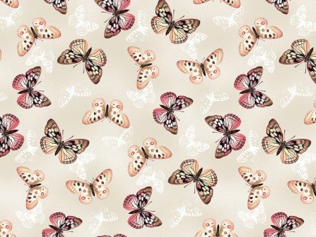 Tivoli Garden Butterfly Butterflies Fabric by the yard For Cheap