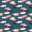 Blush by Jen Allyson Navy Blush Fabric by the yard Hot on Sale