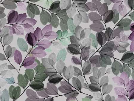 Essence of Pearl Leaves Fabric by the yard Hot on Sale