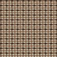 Pioneer Spirit Brown Check Plaid Gingham Fabric by the yard For Sale