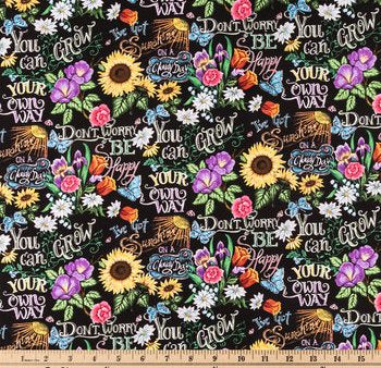 Sunflowers Floral Roses Daisy Flowers Fabric by the yard Online Hot Sale