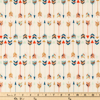 Aztec Multi Arrow Geometric Fabric by the yard Online Sale