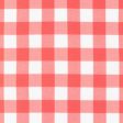 Carolina Gingham 1 inch Coral Check Plaid Fabric by the yard Hot on Sale