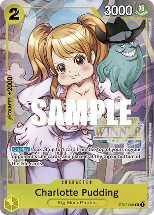 Charlotte Pudding (Offline Regional 2023) [Winner] (ST07-008) - One Piece Promotion Cards  [Promo] Supply