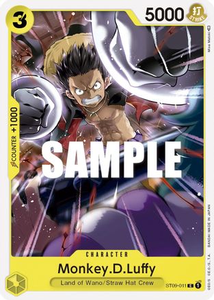 Monkey.D.Luffy (ST09-011) - Starter Deck 9: Yamato  [Common] Sale