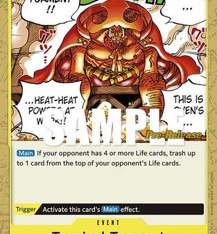 Tropical Torment (OP03-120) - Pillars of Strength Pre-Release Cards  [Common] For Cheap