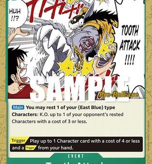 Tooth Attack (OP03-037) - Pillars of Strength Pre-Release Cards  [Common] Supply