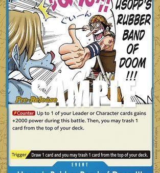 Usopp s Rubber Band of Doom!!! (OP03-054) - Pillars of Strength Pre-Release Cards  [Common] Online