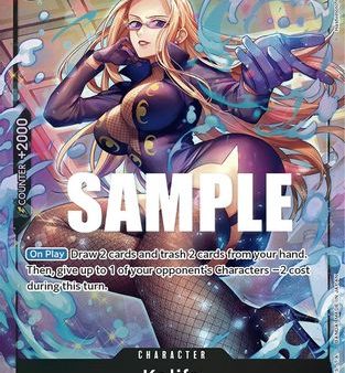 Kalifa (081) (Alternate Art) (OP03-081) - Pillars of Strength Foil [Rare] on Sale