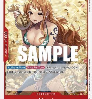 Nami (Tournament Pack Vol. 3) [Participant] (ST01-007) - One Piece Promotion Cards  [Promo] For Discount