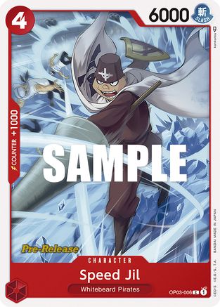 Speed Jil (OP03-006) - Pillars of Strength Pre-Release Cards  [Common] Supply