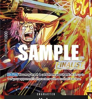 Koby (Online Regional 2023) [Finalist] (OP02-098) - One Piece Promotion Cards Foil [Promo] Discount