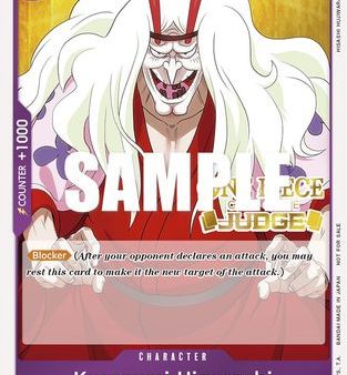 Kurozumi Higurashi (Judge) (OP01-100) - One Piece Promotion Cards Foil [Promo] For Sale