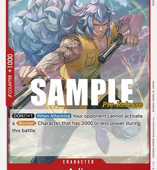 Adio (OP03-002) - Pillars of Strength Pre-Release Cards  [Uncommon] For Sale