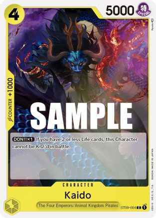 Kaido (ST09-004) - Starter Deck 9: Yamato  [Common] Hot on Sale