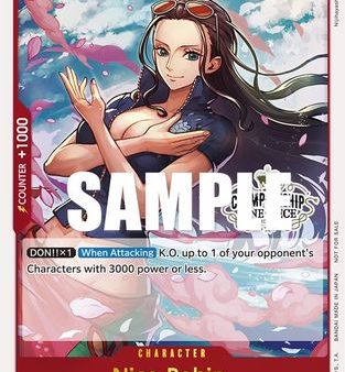 Nico Robin (Store Championship Participation Pack) (OP01-017) - One Piece Promotion Cards Foil [Promo] on Sale