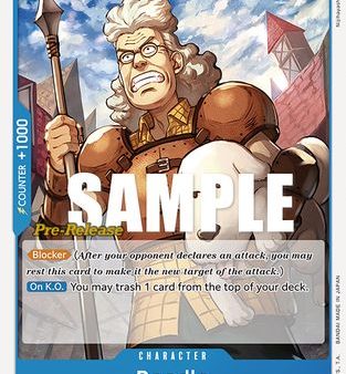 Boodle (OP03-050) - Pillars of Strength Pre-Release Cards  [Uncommon] Discount