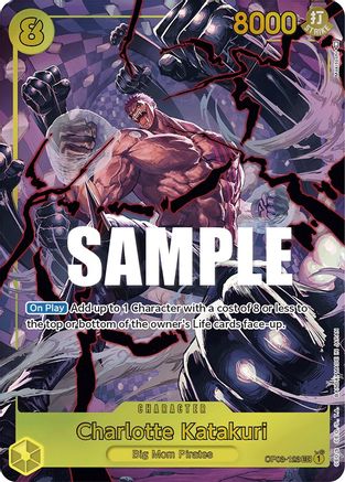 Charlotte Katakuri (123) (Alternate Art) (OP03-123) - Pillars of Strength Foil [Secret Rare] For Sale