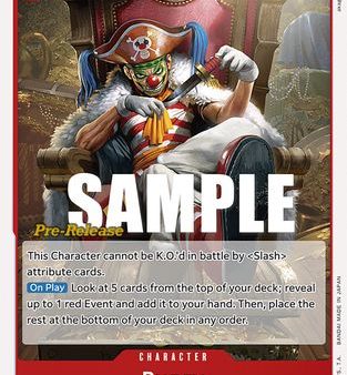 Buggy (008) (OP03-008) - Pillars of Strength Pre-Release Cards  [Uncommon] Discount