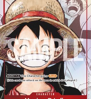 Monkey.D.Luffy (Alternate Art) (P-001) - One Piece Promotion Cards Foil [Promo] Online