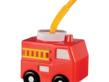 First Responders Fire Truck Sippy Plastic Cup 17.5oz Sale