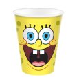 SpongeBob Paper Cups 9oz, 8pcs Cheap