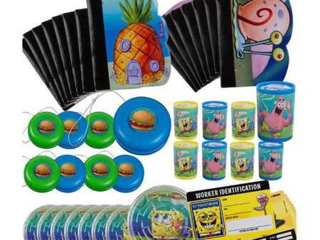 Spongebob Party Mega Mix Value Pack Favors 48pcs Discount