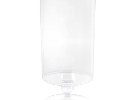 Clear Tall Plastic Cylinder Jar Sale