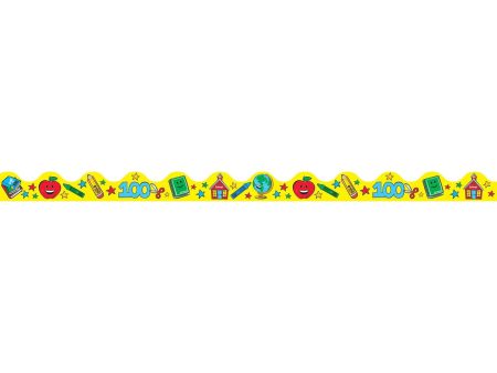 100th Day Of School Bulletin Borders 12pcs Online