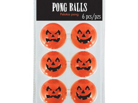 Jack-O Lantern Plastic Pong Balls Online Hot Sale