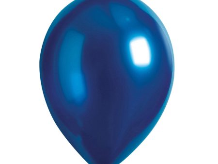 Azure Satine Luxe Latex Balloons 11in, 50pcs Fashion