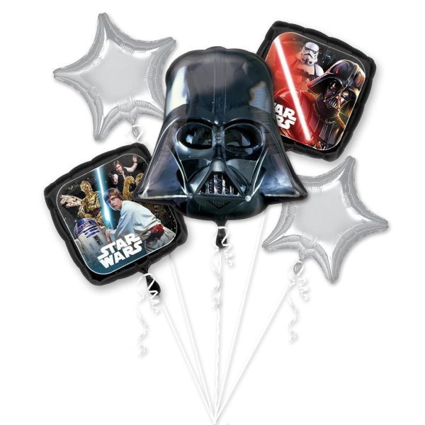 Star Wars Classic Balloon Bouquet 5pcs Cheap