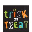 Trick Or Treat Lunch Tissues 16pcs on Sale