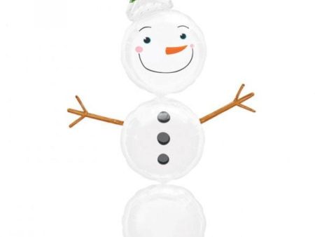 Snowman Multi Balloon 50in Fashion