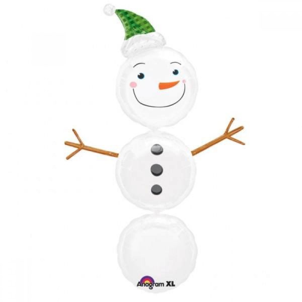 Snowman Multi Balloon 50in Fashion