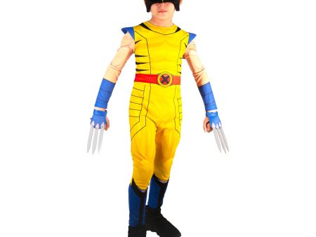 Child X-Men Wolverine Classic Costume Hot on Sale