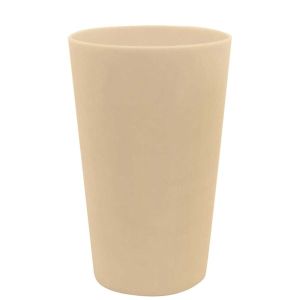 Beige Party Popcorn Reusable Cups 280ml 2pcs Cheap