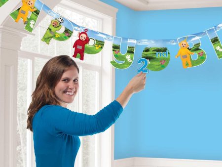 Teletubbies Add An Age Letter Banner on Sale